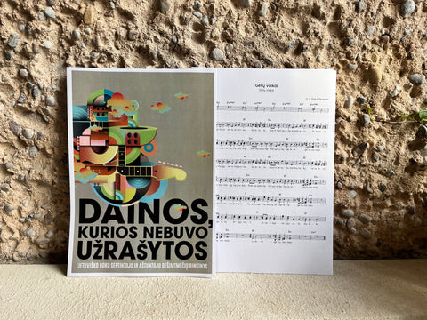 Early Lithuanian Rock Sheet Music Released