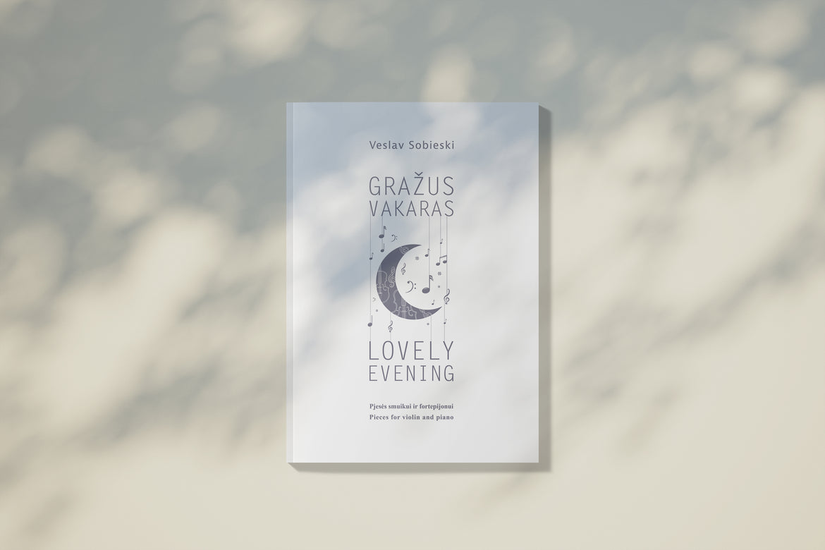 Edukacinį natų repertuarą smuikui ir fortepijonui papildė V. Sobieski leidinys vaikams