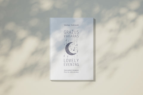 Edukacinį natų repertuarą smuikui ir fortepijonui papildė V. Sobieski leidinys vaikams