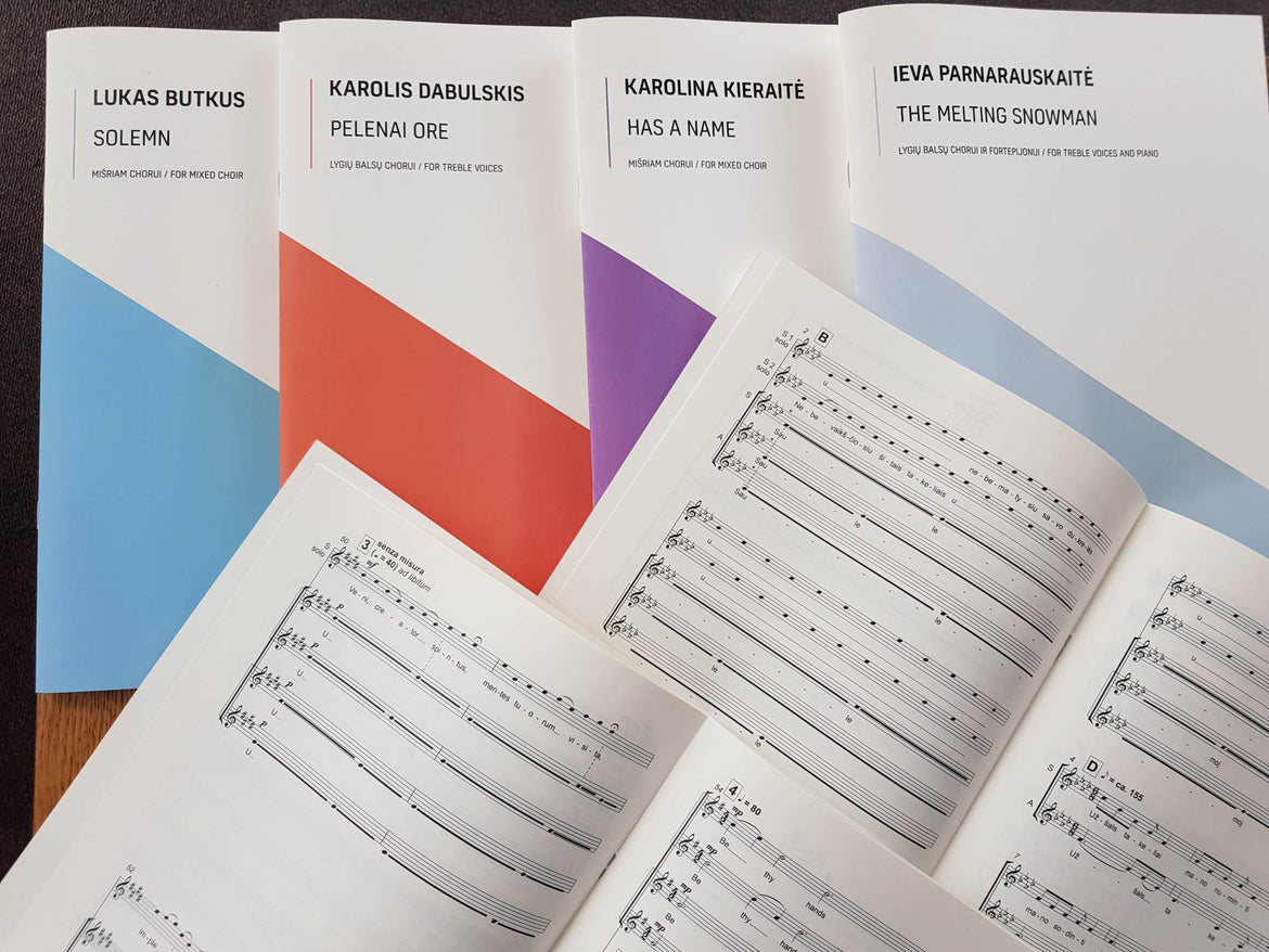 Pasirodė nauji „Vox juventutis“ serijos natų leidiniai
