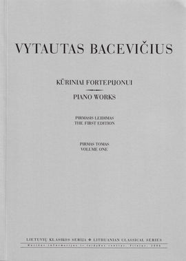Kūriniai fortepijonui (I tomas)