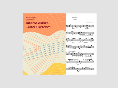Guitar Sketches – Twelve Pieces for Advanced Students by Mindaugas Stumbras
