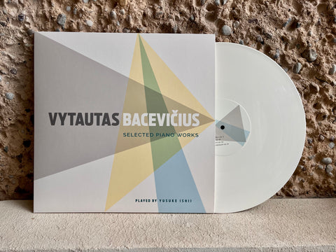 New LP "Vytautas Bacevičius. Selected Piano Works" Played by Yusuke Ishii