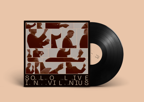"Solo Live in Vilnius" – New LP by Marijus Aleksa