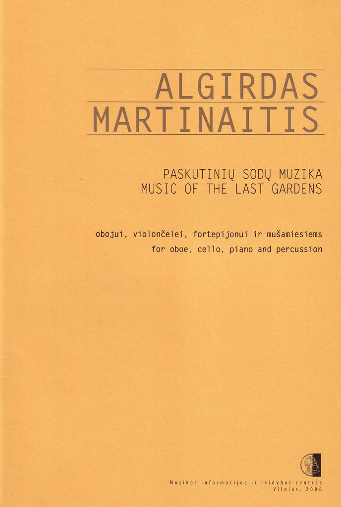 Paskutinių sodų muzika