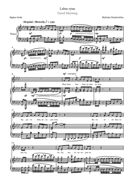 Labas rytas – Music Lithuania